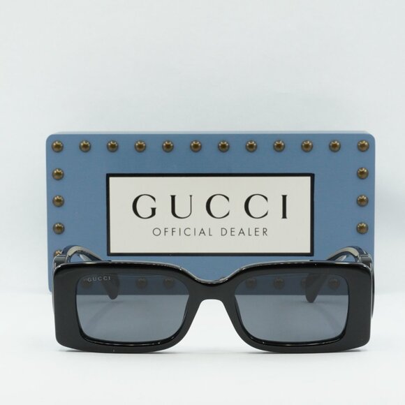 Gucci GG1325S 001 Square Sunglasses - Black main image 9